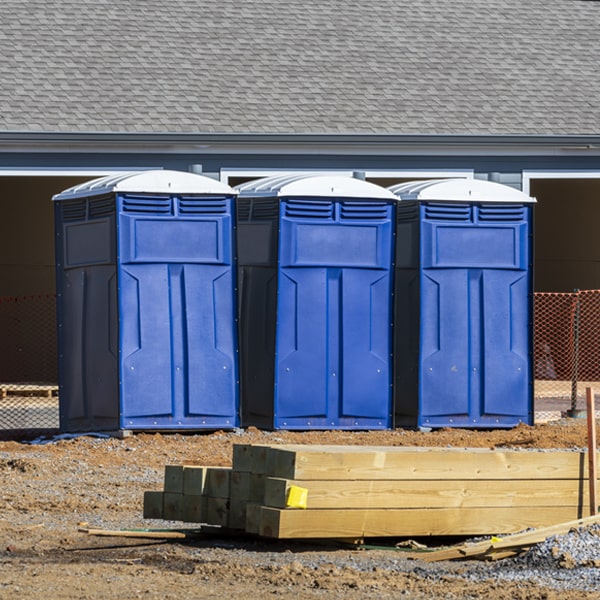 how can i report damages or issues with the portable toilets during my rental period in Grouse Creek Utah